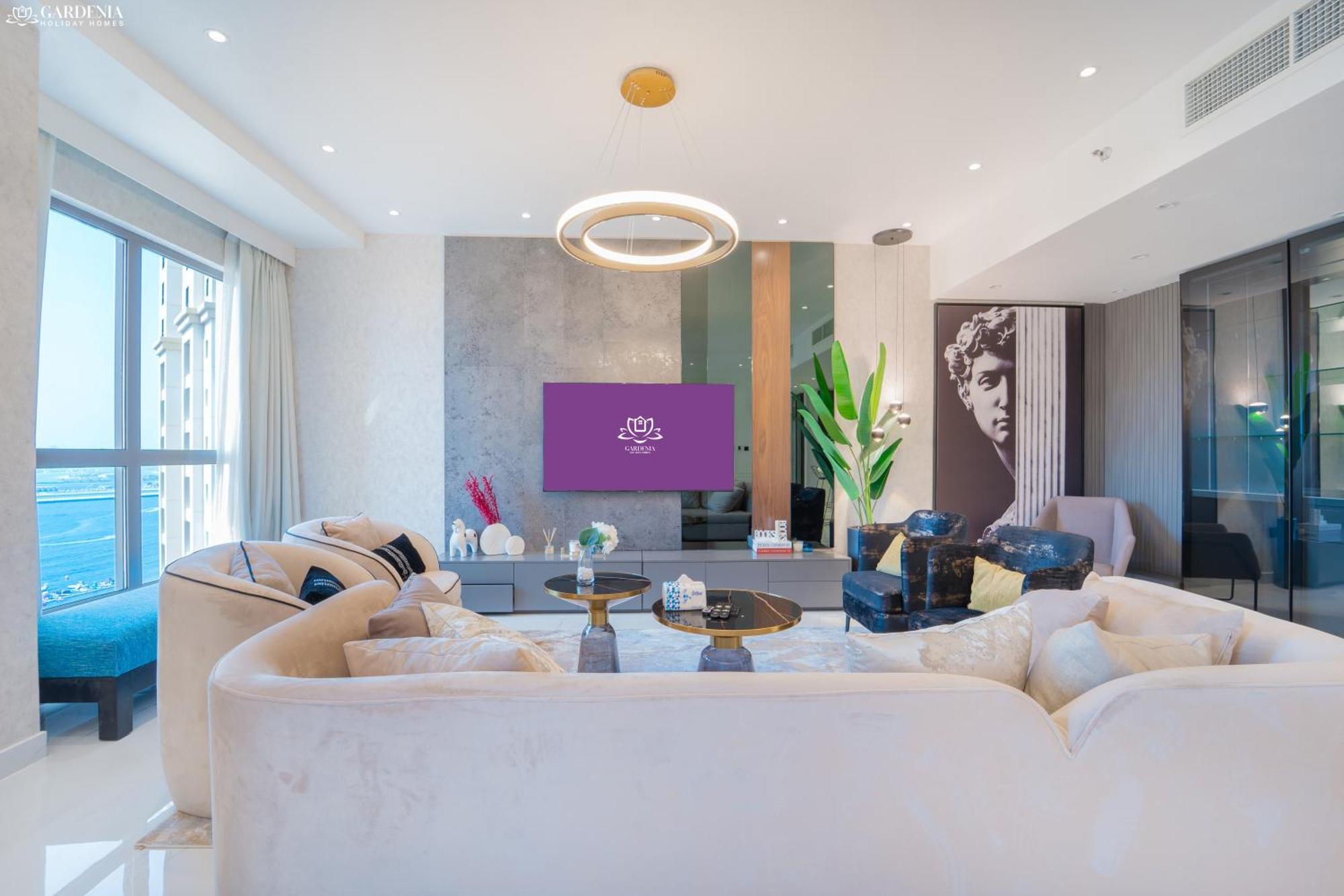 Jbr Amwaj 4 , Upgraded Sea And Ain Dubai Views, 2M Walk To Beach By Gardenia Suitse Экстерьер фото